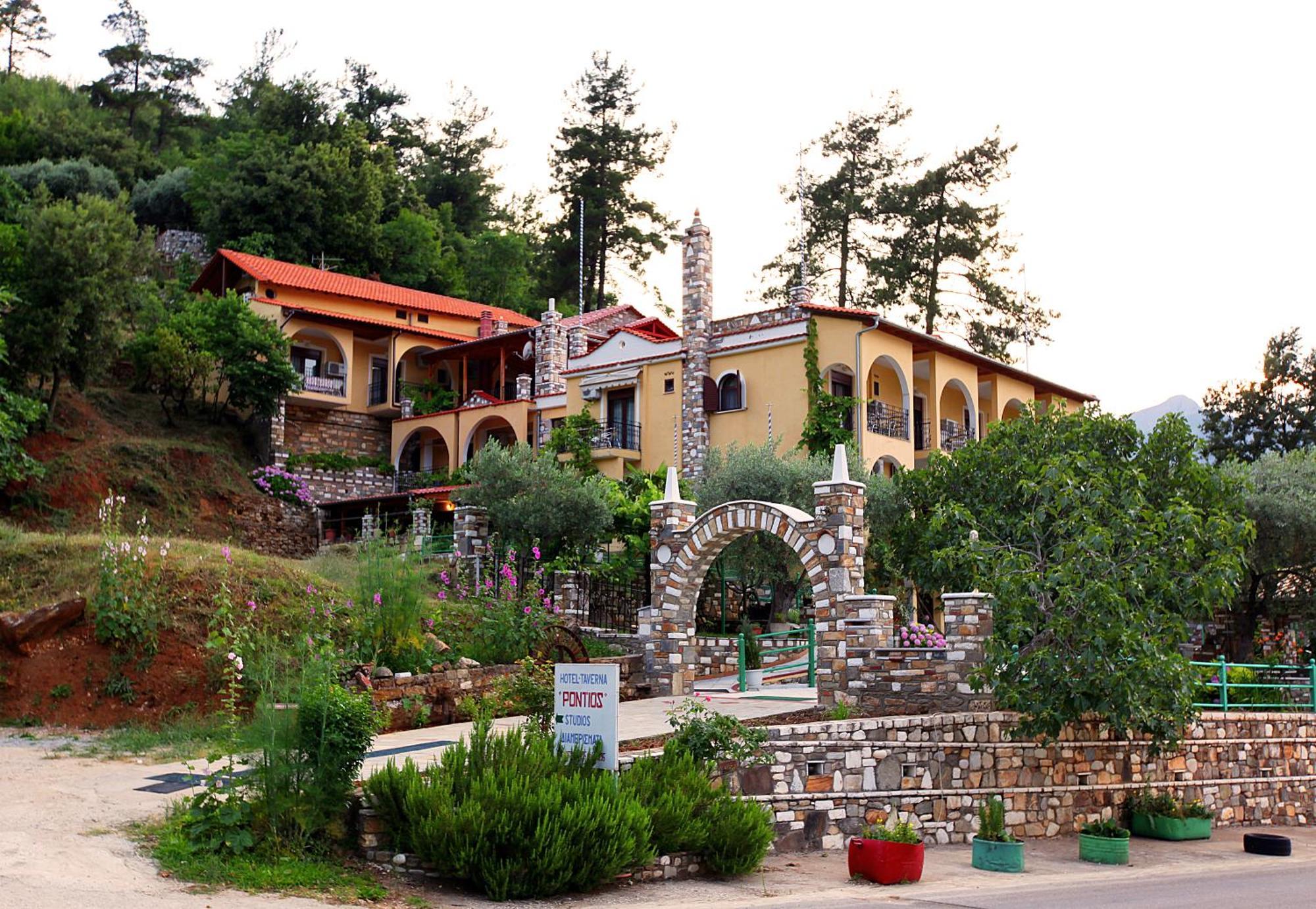 Castle Pontos Hotel Skala Potamia  Eksteriør billede